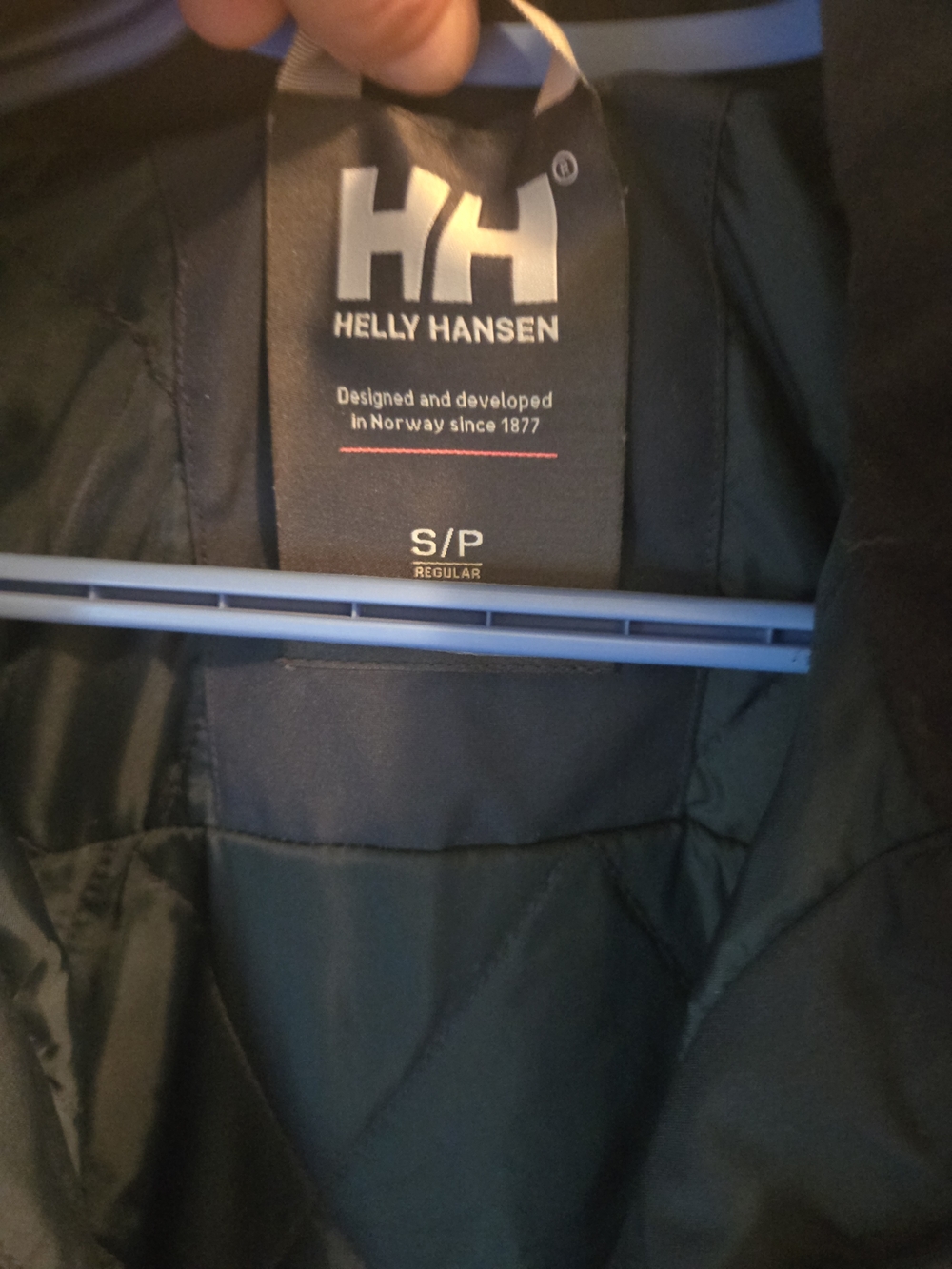 Helly Hansen Womens Navy Light Winter Hooded Jacket - Picture 3 of 4